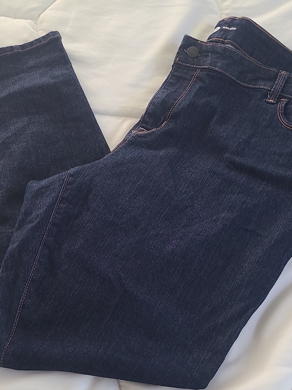 Old Navy Women's Sz 22 Super Skinny Jeans Dark Wash